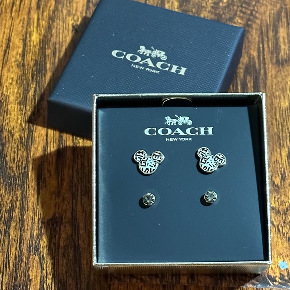 Coach x Keith Haring Mickey Mouse Earrings - Picture 2 of 6